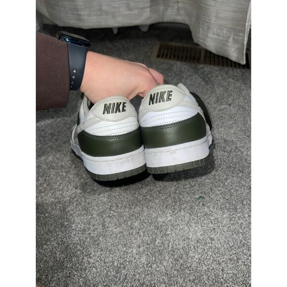 Nike Dunk Low Oil Green Cargo Khaki Size 9 Shoes Retro - Picture 5 of 9